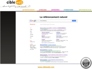 Le référencement naturel
 