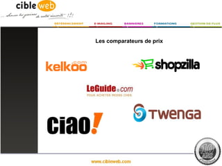Les comparateurs de prix
 