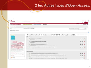 2 ter. Autres types d’ Open Access . 