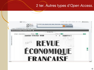 2 ter. Autres types d’ Open Access . 