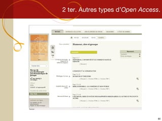 2 ter. Autres types d’ Open Access . 