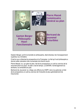 6
Gaston Berger, prof d’université en philosophie, était directeur de l’enseignement
supérieur au ministère.
C’est lui qui...