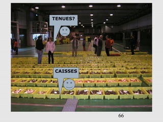 66
CAISSES
TENUES?
 