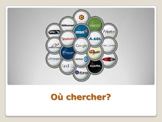 Où chercher?
 