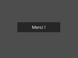 Merci !
 