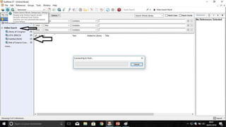 Endnote Notions De Base