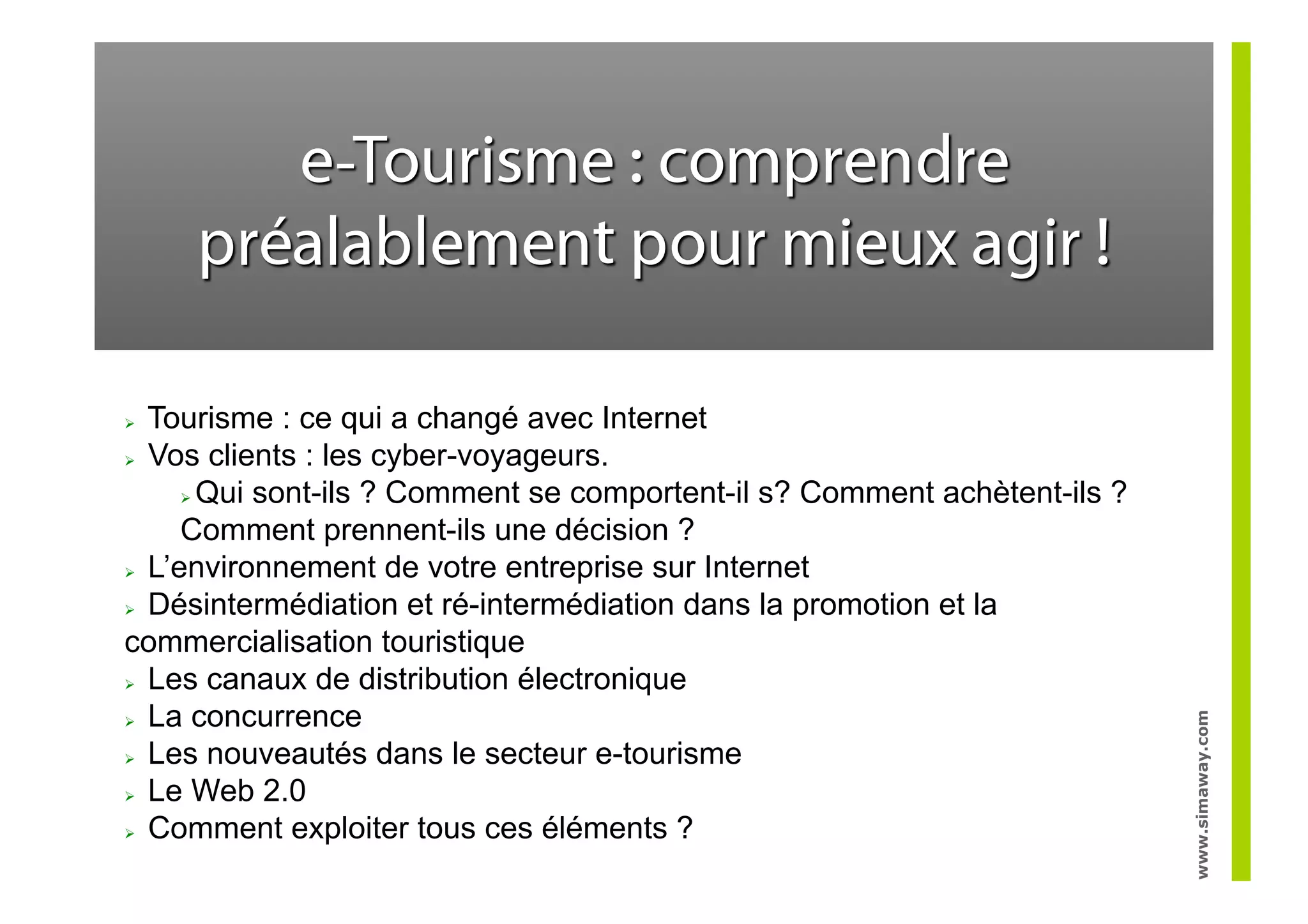 Formation E-tourisme Reussir Son Site Internet (hotel et gite)