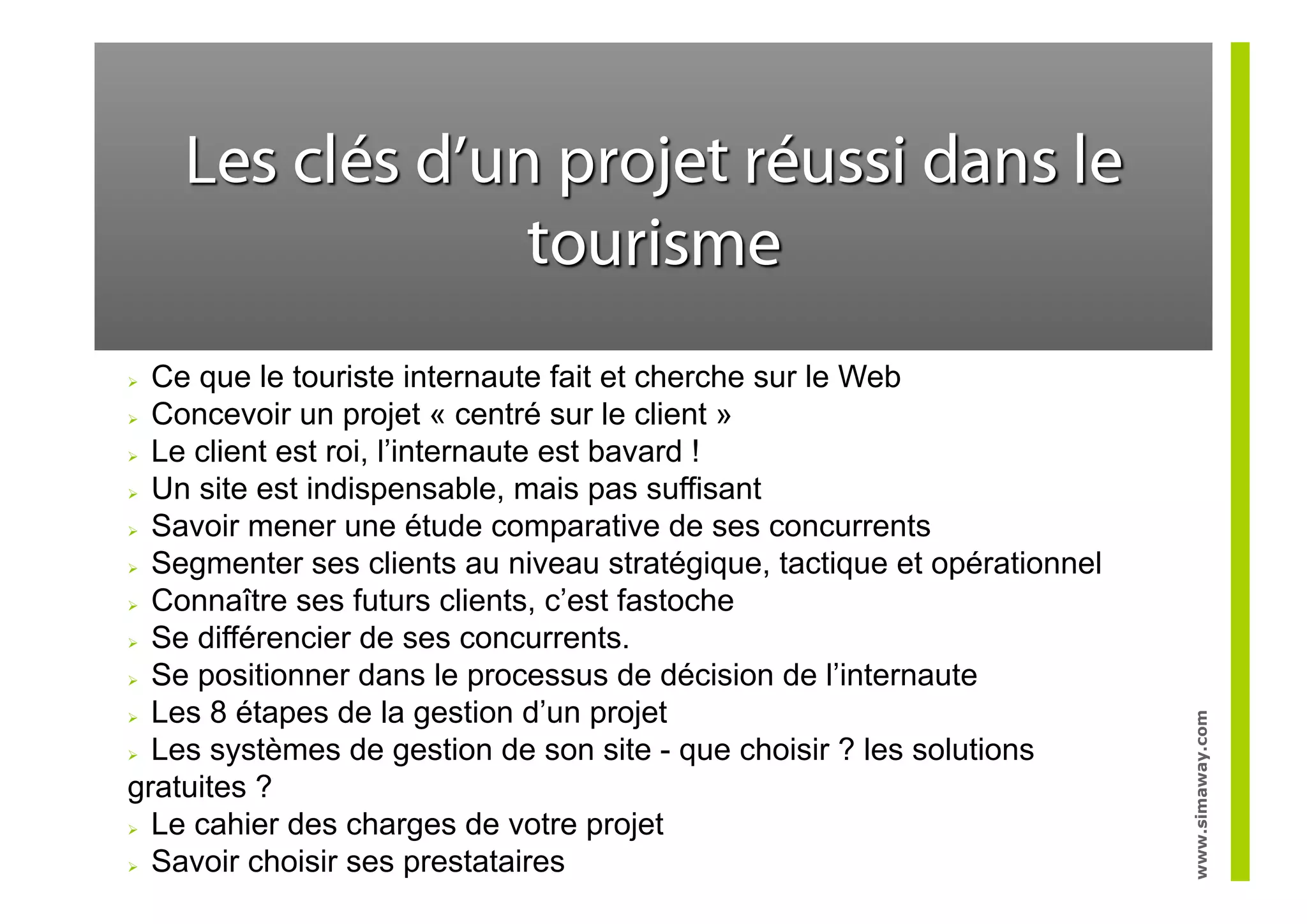 Formation E-tourisme Reussir Son Site Internet (hotel et gite)