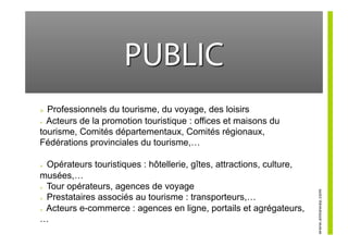 Formation E-tourisme et Web 2.0 (Tourisme 2.0)