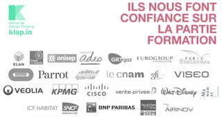 ILS NOUS FONT
CONFIANCE SUR
LA PARTIE
FORMATION
 