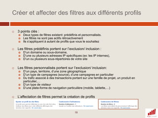 Mettre en place les segments avancés