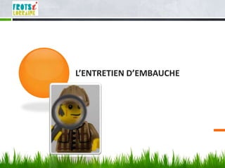 L’ENTRETIEN D’EMBAUCHE
 