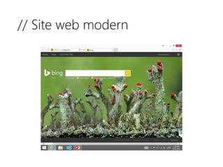 // Site web modern
 
