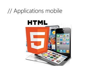 // Applications mobile
 
