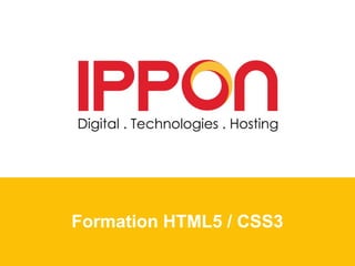 Formation HTML5 / CSS3
 