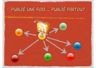 PUBLIÉ UNE FOIS ... PUBLIÉ PARTOUT
 
