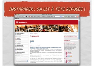 INSTAPAPER : ON LIT À TÊTE REPOSÉE !
 