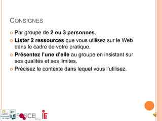 AvantagesAttractif pour les élèves (Motivation)Facilite l’approche différenciée  (Autonomie)Accès à un maximum de ressourcesEvolution avec son tempsQualité médiatique des documents (ressources).Gain de temps ? Concours d’écriture internationalVisibilité des productions des élèves.Partage de ressources et autres documents utiles.Utilisation de moyens de projection.Interactivité
