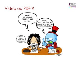 Vidéo ou PDF ?
 