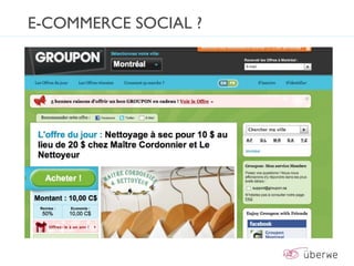 E-COMMERCE SOCIAL ?
 