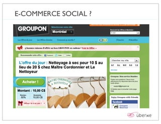 E-COMMERCE SOCIAL ?
 
