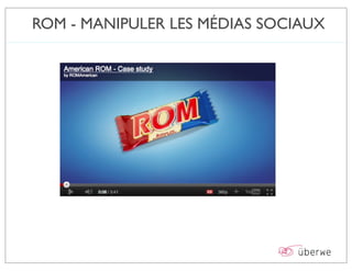 ROM - MANIPULER LES MÉDIAS SOCIAUX
 