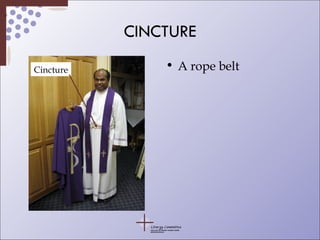 CINCTURE A rope belt Cincture 