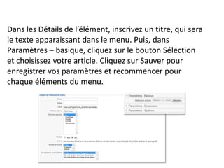 La console d’administrationLa gestion du contenu ce fait à même le site Web.(http://www.votresite.com/administrator)