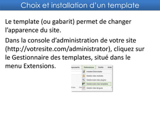 Ajouter des éléments au menuPour ajouter des éléments, cliquez sur l’icône située à droite du menu dans la Gestion des menus ou sélectionnez le nom de votre menu dans le menu Menus.Main Menu est le menu principal de votre site. 