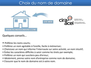  Énumérer les services offerts