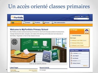 Un accès orienté classes primaires
 