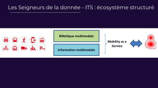 Les Seigneurs de la donnée - ITS : écosystème structuré
 