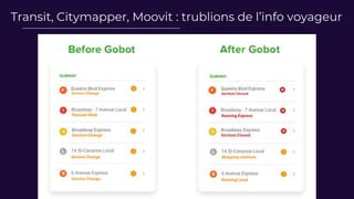 Transit, Citymapper, Moovit : trublions de l’info voyageur
 