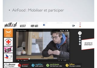 • AirFood : Mobiliser et participer
 