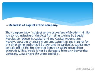 Formation of a company | PPTX