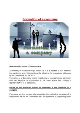 Formation of a company.pdf