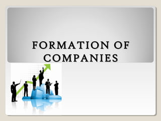 FORMATION OFFORMATION OF
COMPANIESCOMPANIES
 