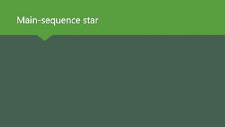 Main-sequence star
 