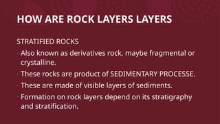 A Formation of rock layers stratas. pptx | PPTX