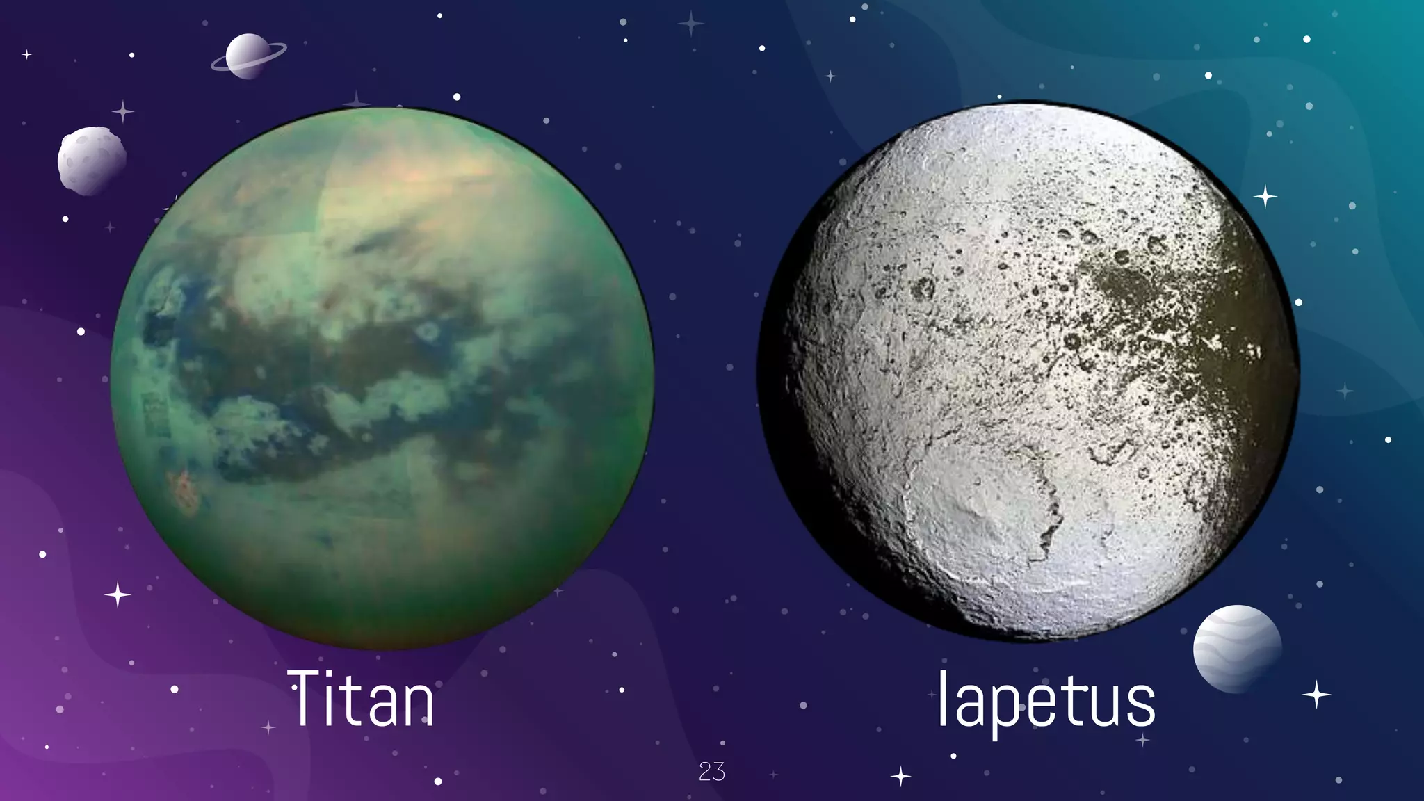23
Titan Iapetus
 