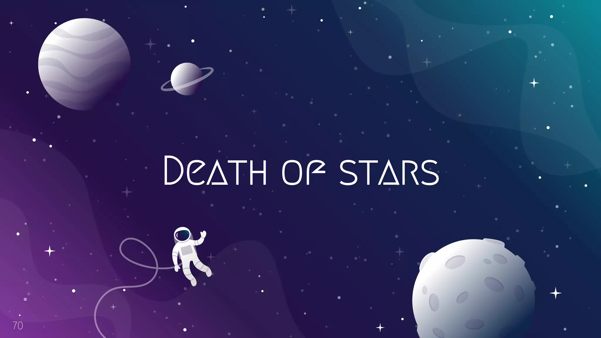 Death of stars
70
 