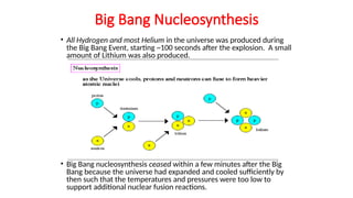 Formation of the Elements and Nuclear Reactions.pptx