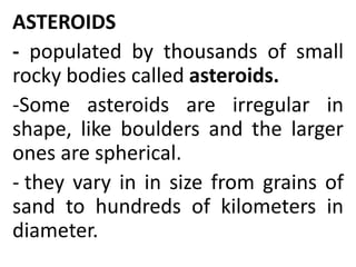 Formation of the Solar System | PPTX