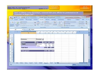 Formation pcie excel partie 1