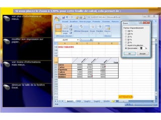 Formation pcie excel partie 2