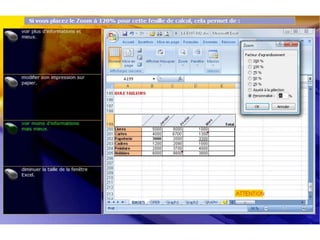Formation pcie excel partie 2