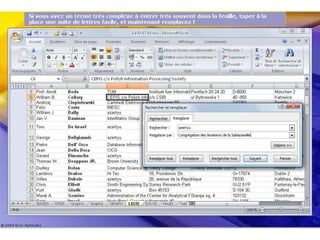Formation pcie excel partie 2