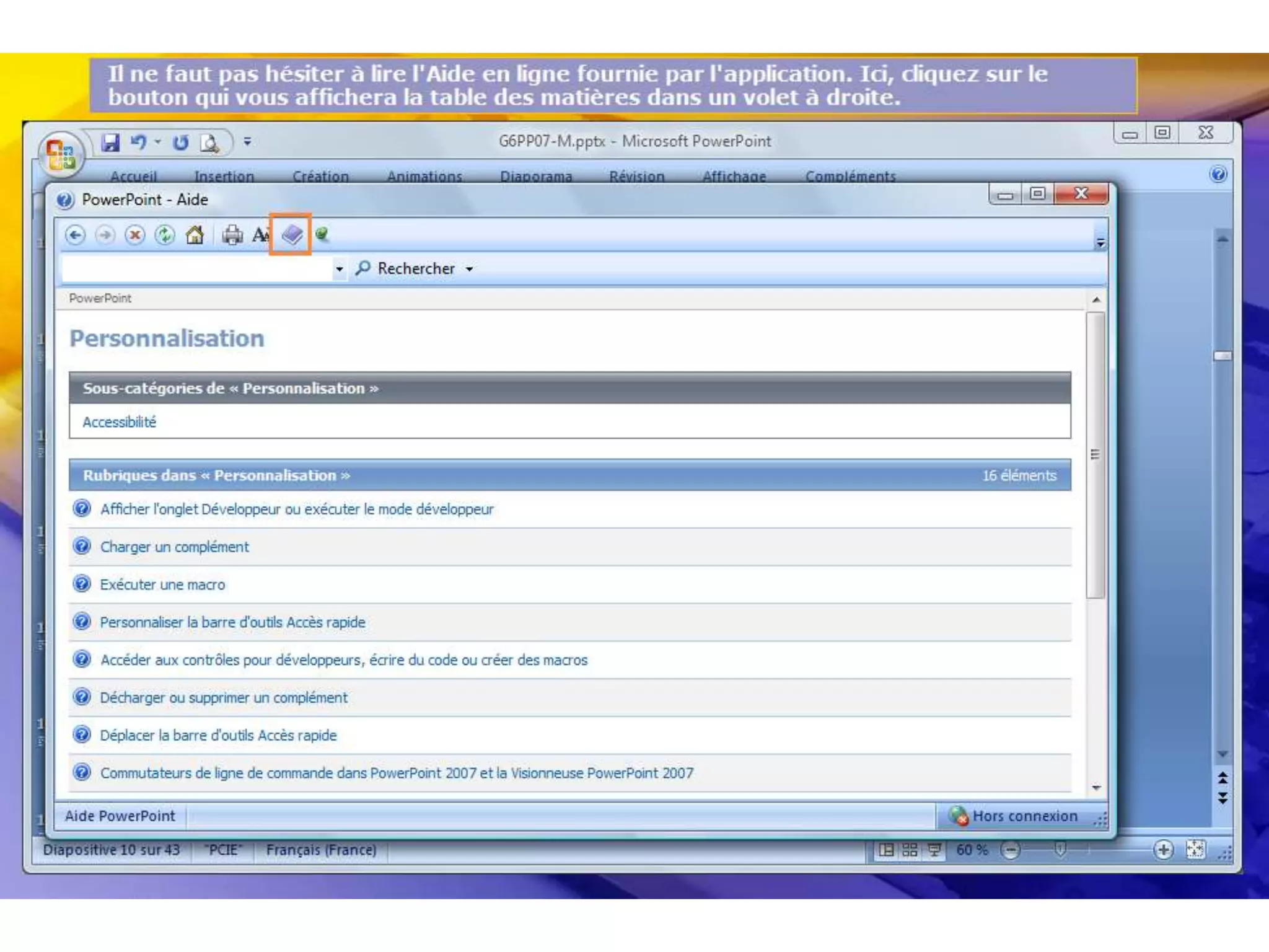 Formation pcie ppt word partie 1