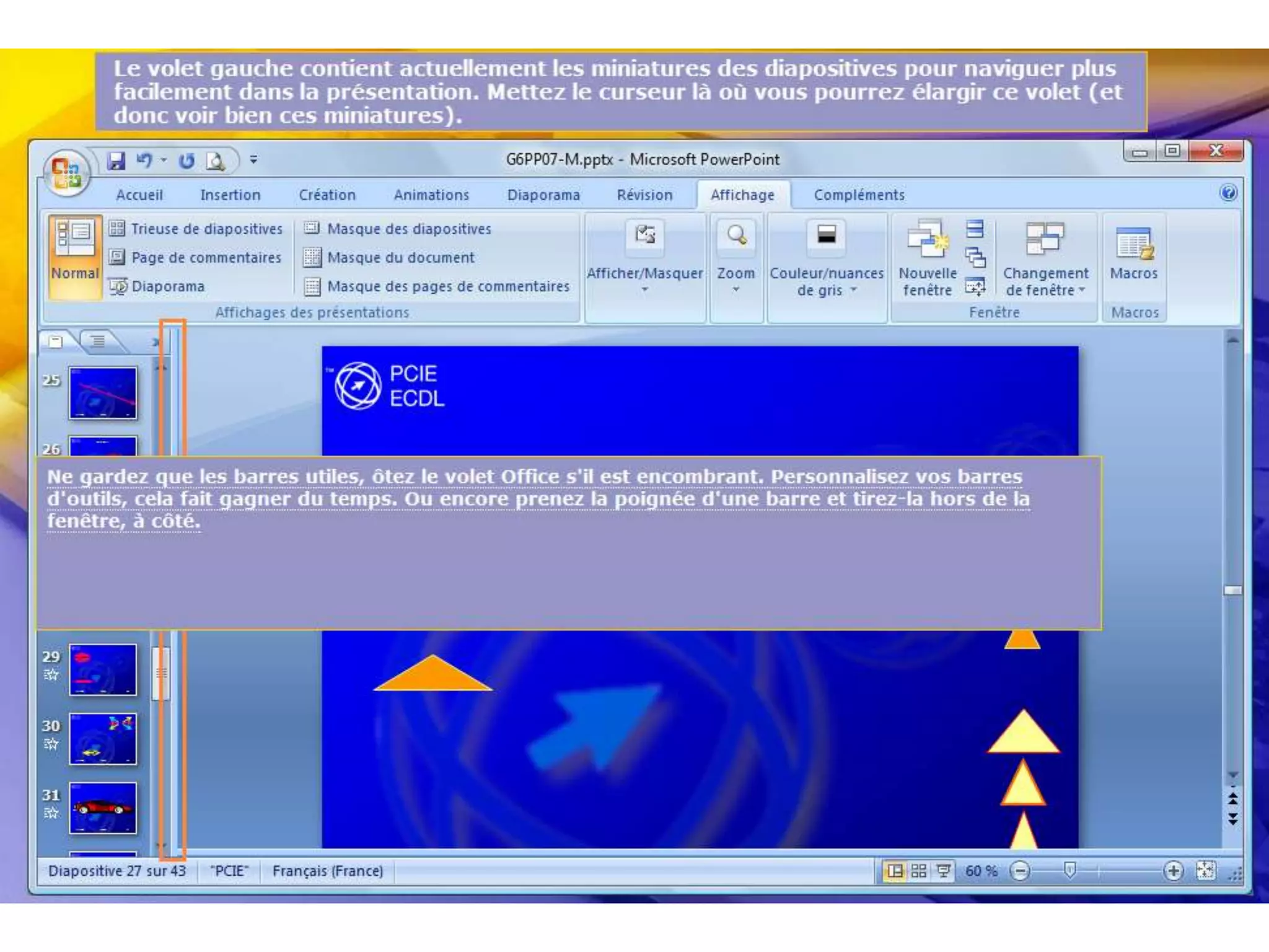Formation pcie ppt word partie 1