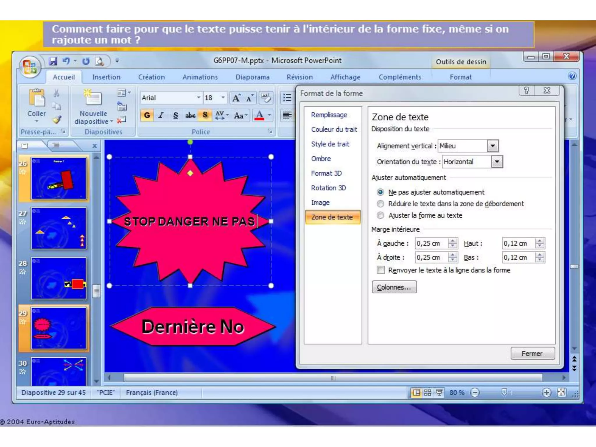 Formation pcie ppt word partie 1
